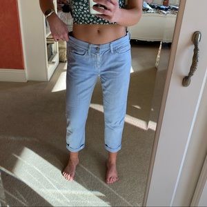 Gap Baby Blue Straight Leg Jeans